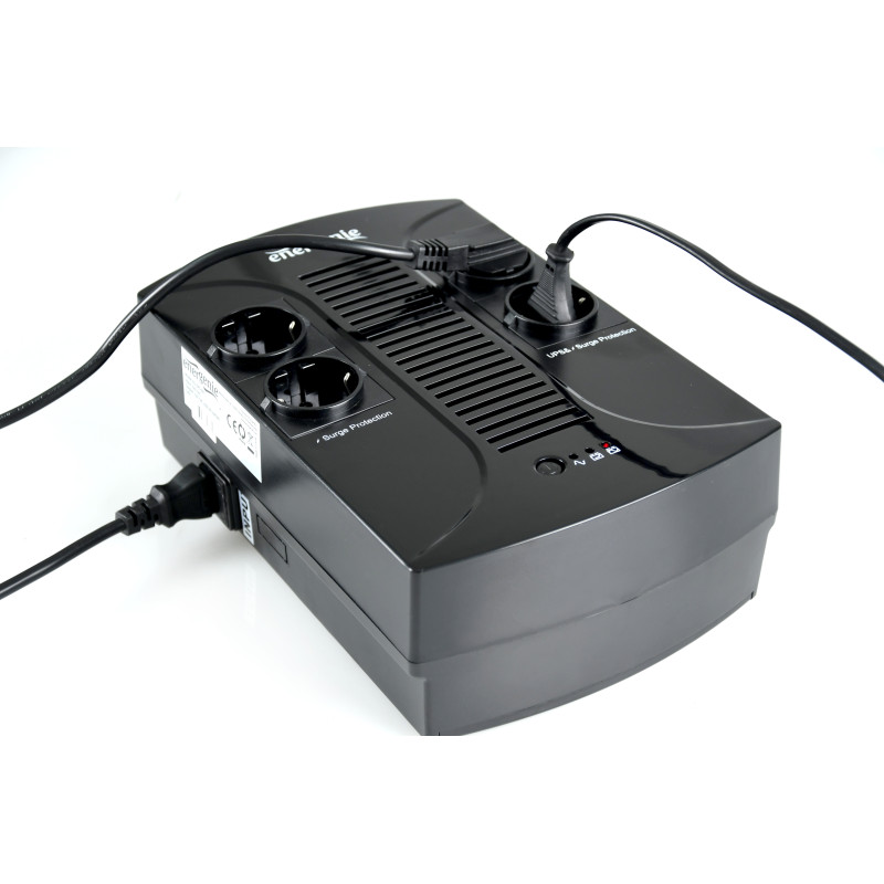 EnerGenie EG-UPS-001 sistema de alimentación ininterrumpida (UPS) Línea interactiva 0,65 kVA 390 W 4 salidas AC