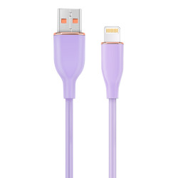 Gembird CC-USB2S-AM8PM-1.5M-P cable de conector Lightning 1,5 m Violeta
