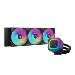 DeepCool R-LE360-BKAMMC-G-2 LE360 V2, Sistema de refrigeración líquida todo en uno, 12 cm, Negro