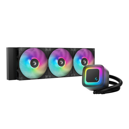 DeepCool LE360 V2 Procesador Sistema de refrigeración líquida todo en uno 12 cm Negro 1 pieza(s)