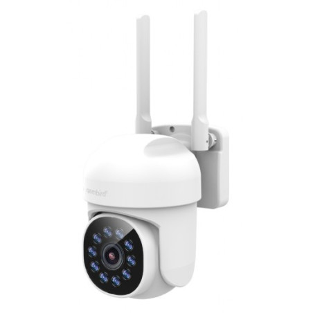 Gembird TSL-ODCAM-WRHD-01 cámara de vigilancia Torreta Cámara de seguridad IP Exterior 2560 x 1440 Pixeles Pared