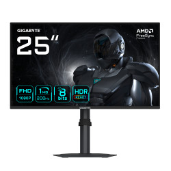 GIGABYTE G25F2 EK G25F2 Monitor Gaming 24,5" FHD – 1920 x 1080, 200Hz, 1ms, 300 cd/m², DisplayHDR 10, HDMI 2.0, DisplayPort
