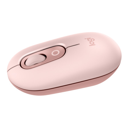 Logitech POP Mouse, ratón inalámbrico Bluetooth compacto y portátil con botones programables y clics discretos, tecnología Easy-