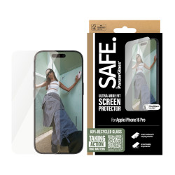 PanzerGlass SAFE. by ® Screen Protector iPhone 16 Pro | Ultra-Wide Fit Protector de pantalla Apple 1 pieza(s) 2