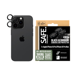 PanzerGlass SAFE. by ® Camera Lens Protector Black iPhone iPhone 16 Pro | 16 Pro Max Protector de pantalla Apple 1 pieza(s) 2