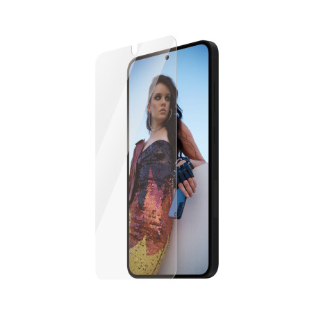 PanzerGlass SAFE. by ® Screen Protector Samsung Galaxy S25+ | S24+ | Ultra-Wide Fit w. EasyAligner Protector de pantalla 1 pieza