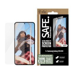 PanzerGlass SAFE. by ® Screen Protector Samsung Galaxy S25 | S24 | Ultra-Wide Fit w. EasyAligner Protector de pantalla 1 pieza(s 2