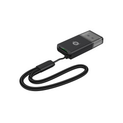 Conceptronic BIAN07B BIAN07B, MicroSD (TransFlash), MicroSDHC, MicroSDXC, Negro, 5000 Mbit/s, USB 3.2 Gen 1 (3.1 Gen 1) Type-A, 2