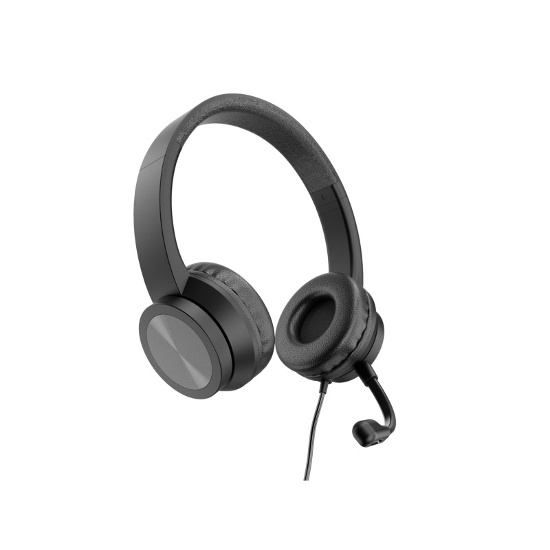 Conceptronic POLONA05BC POLONA05BC, Alámbrico, Llamadas/Música, 20 - 22000 Hz, 165 g, Auriculares, Negro
