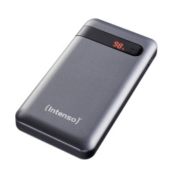 Intenso 7332330 PD10000, 10000 mAh, Polímero de litio, Quick Charge 3.0, Antracita
