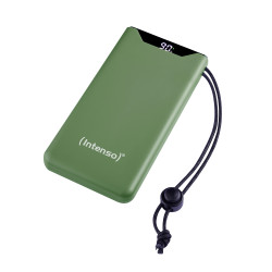 Intenso 7332037 7332037, 10000 mAh, Polímero de litio, Power Delivery, Quick Charge 3.0, 3,7 V, 20 W, Verde