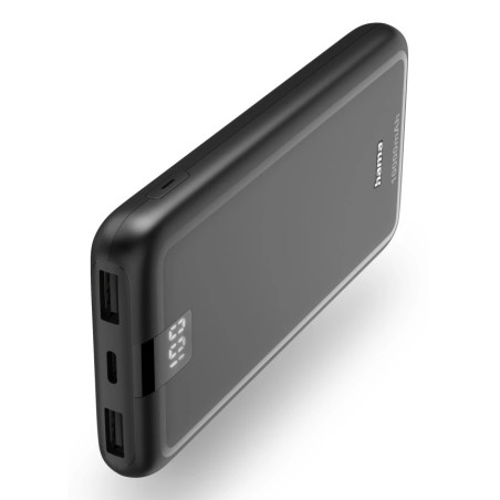 Hama 00201709 batería externa Polímero de litio 10000 mAh Antracita
