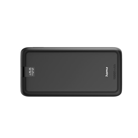 Hama 00201709 batería externa Polímero de litio 10000 mAh Antracita