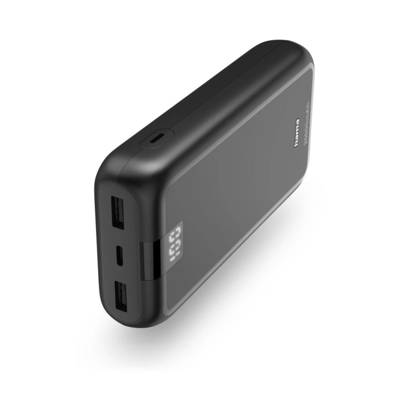 Hama 00201710 batería externa Polímero de litio 20000 mAh Antracita
