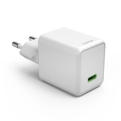 Hama 00201983 cargador de dispositivo móvil Auriculares, Portátil, Batería portátil, Smartphone, Tableta Blanco Corriente altern 2