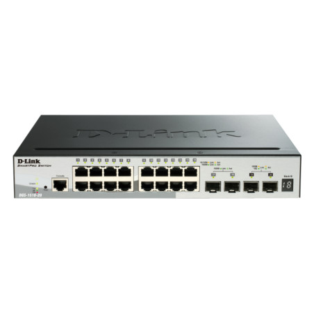 D-Link DGS-1510-52XMP Gestionado L3 Gigabit Ethernet (10/100/1000) Energía sobre Ethernet (PoE) Negro