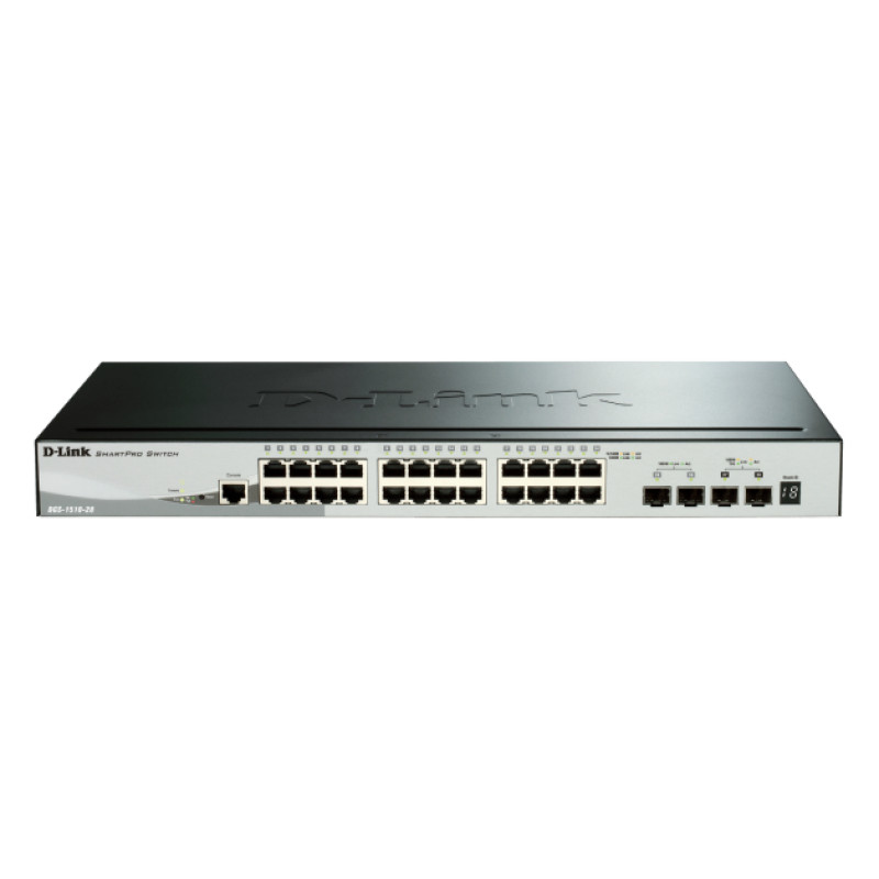 D-Link DGS-1510-52XMP Gestionado L3 Gigabit Ethernet (10/100/1000) Energía sobre Ethernet (PoE) Negro