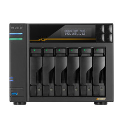 Asustor AS6806T LOCKERSTOR 6 Gen3 (AS6806T), NAS, Escritorio, AMD Ryzen, V3C14, 16 GB, DDR5