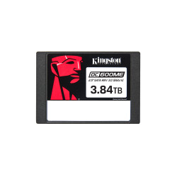 Kingston Technology SEDC600ME/3840G Disco SSD DC600ME SATA Enterprise (uso mixto) de 2,5” y 3840 G, 3,84 TB, 2.5", 560 MB/s,