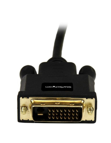 StarTech.com Cable de 1,8m Adaptador de Vídeo Mini DisplayPort a DVI-D - Conversor Pasivo - 1920x1200 - Negro