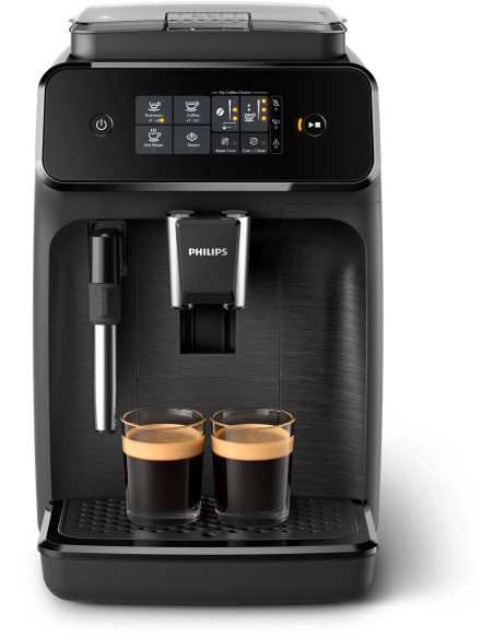 Philips 1200 series Serie 1200 Espumador de leche clásico EP1220 00 Cafetera Espresso superautomática, 2 bebidas​