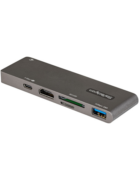 StarTech.com Adaptador Multipuertos USB C para MacBook Pro Air - Docking Station USB Tipo C a HDMI 4K - con PD de 100W
