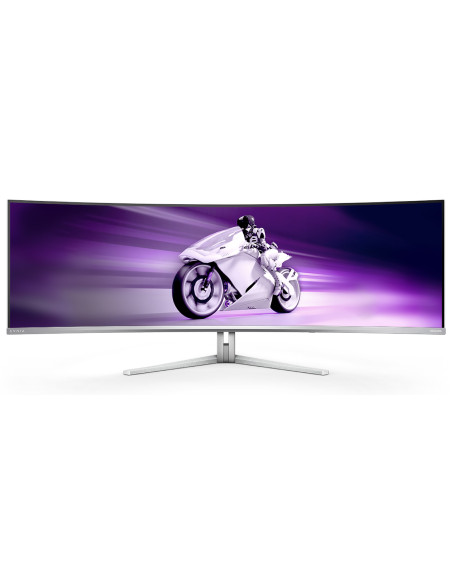 Philips Evnia 8000 49M2C8900 00 pantalla para PC 124,2 cm (48.9") 5120 x 1440 Pixeles Dual QHD QD-OLED Blanco