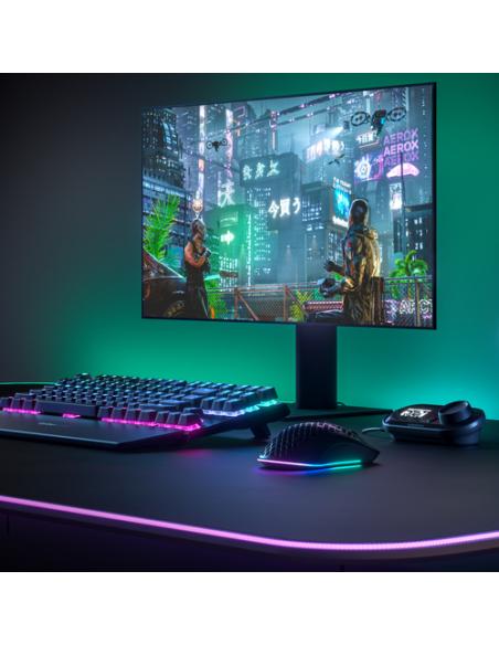 Steelseries Aerox 3 Wireless ratón Juego mano derecha RF Wireless + Bluetooth Óptico 18000 DPI