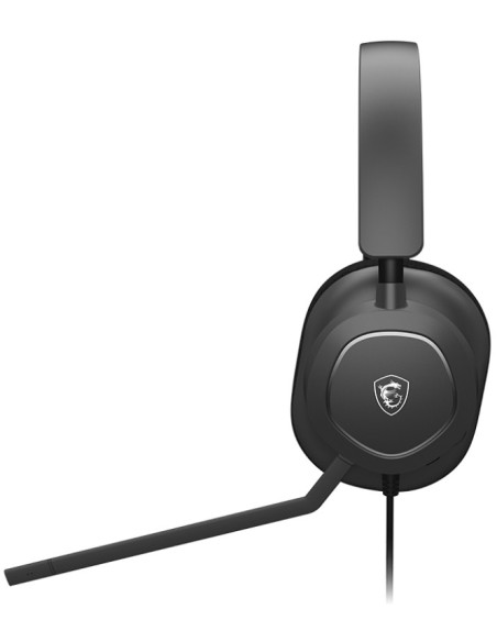 MSI Maestro 300 Auriculares Alámbrico Diadema Juego USB Type-C   USB Type-A Negro