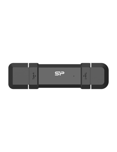 Silicon Power DS72 unidad flash USB 250 GB USB Type-A   USB Type-C 3.2 Gen 2 (3.1 Gen 2) Negro