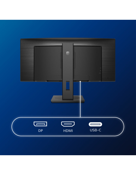 Philips B Line 346B1C 00 pantalla para PC 86,4 cm (34") 3440 x 1440 Pixeles Quad HD LCD Negro