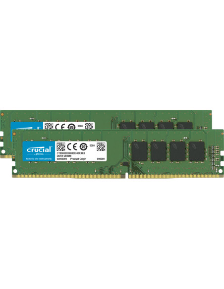 Crucial CT2K16G4DFRA32A módulo de memoria 32 GB 2 x 16 GB DDR4 288-pin DIMM