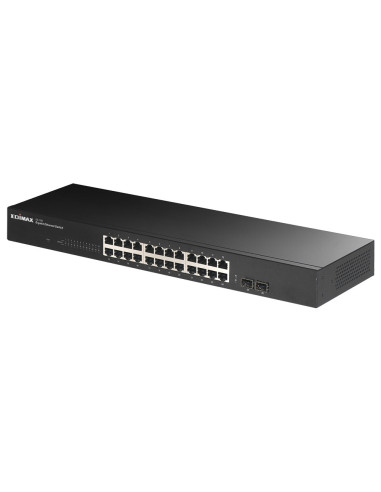 Edimax GS-1026 V3 switch No administrado Gigabit Ethernet (10 100 1000) Negro