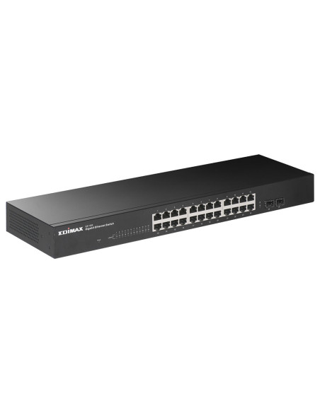 Edimax GS-1026 V3 switch No administrado Gigabit Ethernet (10 100 1000) Negro