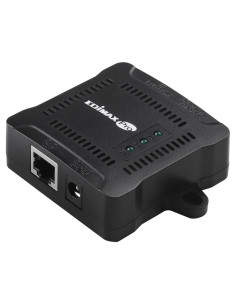 Edimax GP-101ST divisor de red Energía sobre Ethernet (PoE) Negro