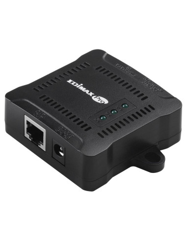 Edimax GP-101ST divisor de red Energía sobre Ethernet (PoE) Negro