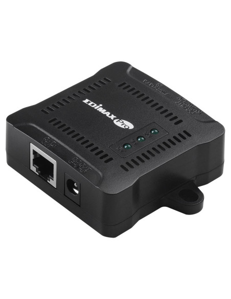 Edimax GP-101ST divisor de red Energía sobre Ethernet (PoE) Negro