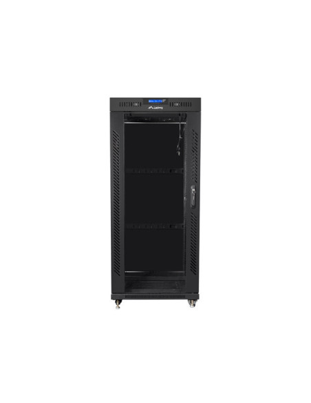 Lanberg FF01-6827-12BL armario rack 27U Rack o bastidor independiente Negro