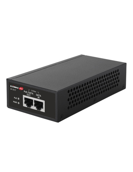 Edimax GP-201IT adaptador e inyector de PoE 2.5 Gigabit Ethernet, Ethernet rápido, Gigabit Ethernet