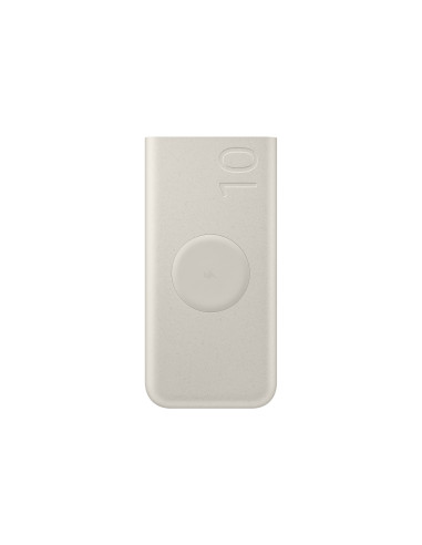 Samsung EB-U2510XUEGEU batería externa 10000 mAh Cargador inalámbrico Beige