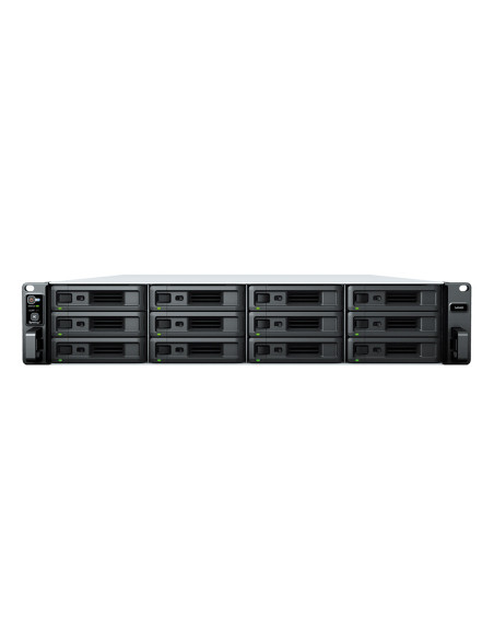 Synology SA SA6400 servidor de almacenamiento NAS Bastidor (2U) EPYC 7272 32 GB DDR4 0 TB DiskStation Manager Negro