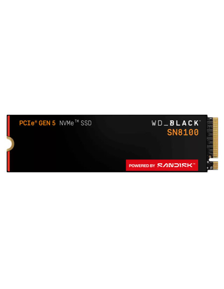 Western Digital Black WDS200T1X0M-00CMT0 unidad de estado sólido 2 TB M.2 PCI Express 5.0 NVMe 3D TLC NAND