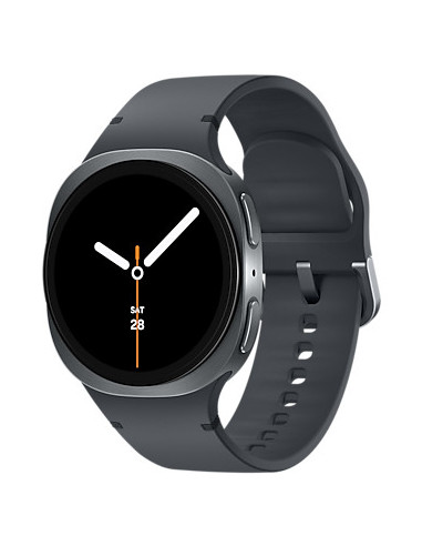 Samsung Galaxy Watch 8 3,3 cm (1.3") AMOLED 40 mm Digital 438 x 438 Pixeles Pantalla táctil Grafito Wifi GPS (satélite)