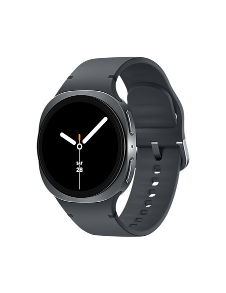 Samsung Galaxy Watch 8 3,3 cm (1.3") AMOLED 40 mm Digital 438 x 438 Pixeles Pantalla táctil Grafito Wifi GPS (satélite)