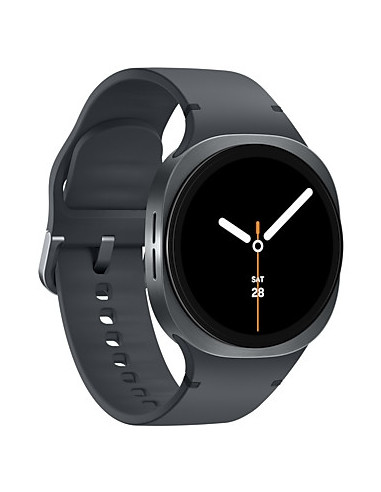 Samsung Galaxy Watch 8 3,3 cm (1.3") AMOLED 40 mm Digital 438 x 438 Pixeles Pantalla táctil Grafito Wifi GPS (satélite)