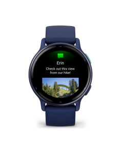 Garmin Vivoactive 5 3,05 cm (1.2") AMOLED 42 mm Digital 390 x 390 Pixeles Pantalla táctil Azul Wifi GPS (satélite) 2