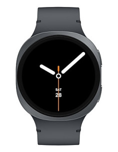 Samsung Galaxy Watch 8 3,81 cm (1.5") AMOLED 44 mm Digital 480 x 480 Pixeles Pantalla táctil Grafito Wifi GPS (satélite) 2