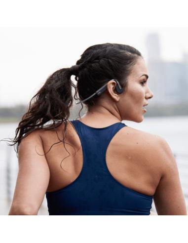 SHOKZ OpenMove Auriculares Inalámbrico Banda para cuello Deportes Bluetooth Gris