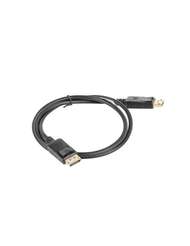 Lanberg CA-DPDP-10CC-0010-BK cable DisplayPort 1 m Negro