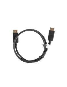 Lanberg CA-DPDP-10CC-0010-BK cable DisplayPort 1 m Negro 2
